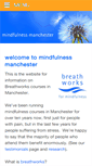 Mobile Screenshot of mindfulnessmanchester.com